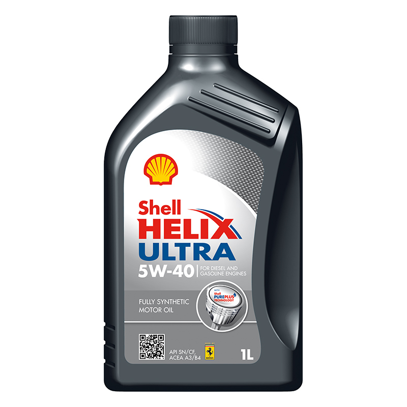 АВТОМАСЛА Моторное масло Shell Helix Ultra 5W40 синтетическое 1л.
