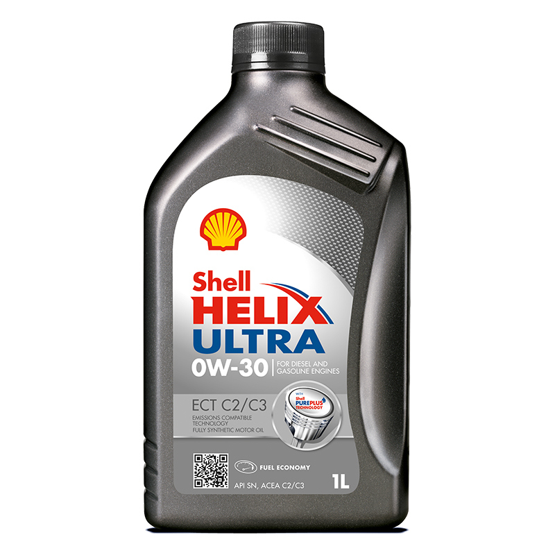 АВТОМАСЛА Моторное масло Shell Helix Ultra ECT 0W30 1л.