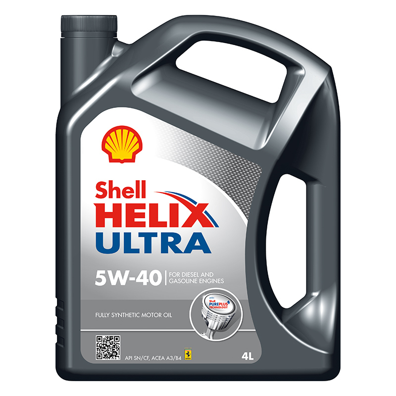 АВТОМАСЛА Моторное масло Shell Helix Ultra 5W40 4л