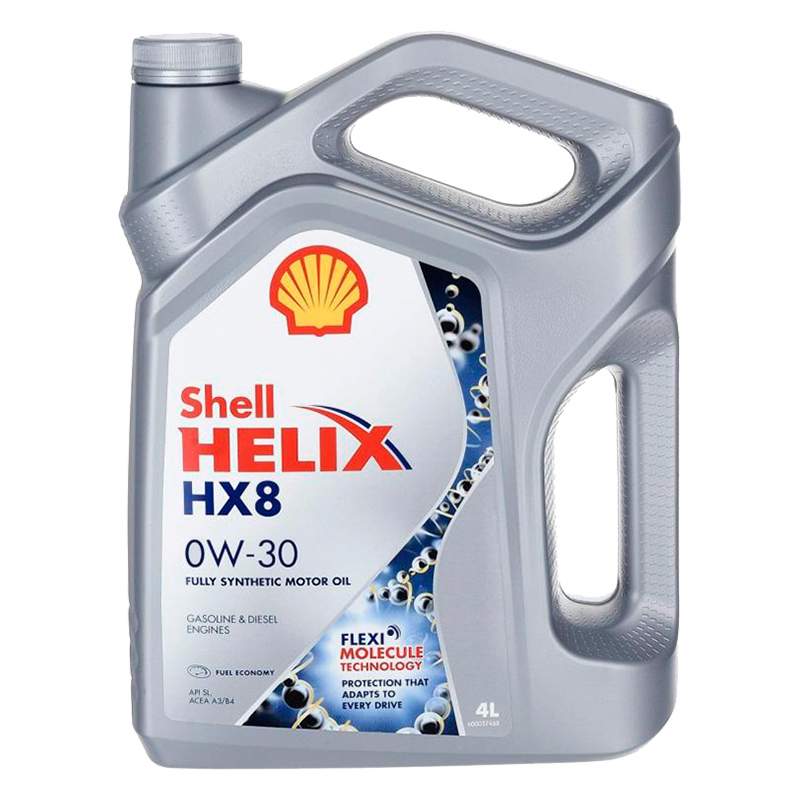 АВТОМАСЛА Моторное масло Shell Helix HX8 0W30 4л