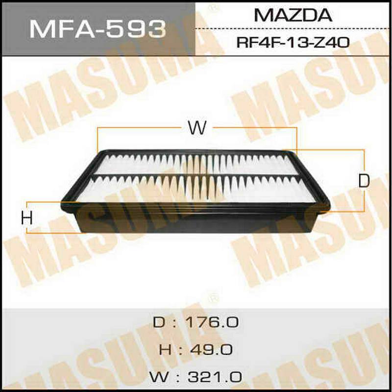 ФИЛЬТРЫ Воздушный фильтр MASUMA MFA-593