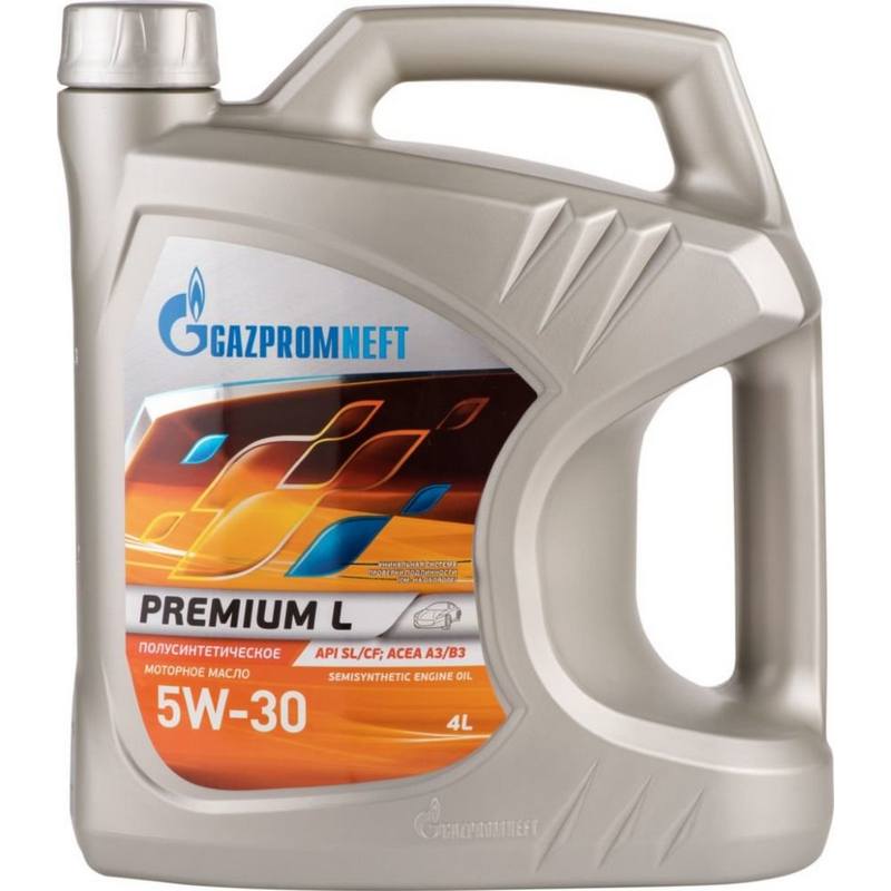 АВТОМАСЛА Моторное масло GAZPROMNEFT Premium L 5W30 полусинтетика 4л