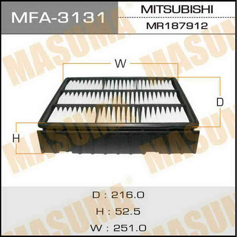 ФИЛЬТРЫ Воздушный фильтр MASUMA MFA-3131