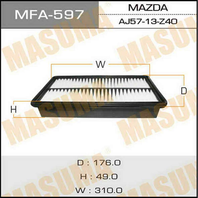 ФИЛЬТРЫ Воздушный фильтр MASUMA MFA-597