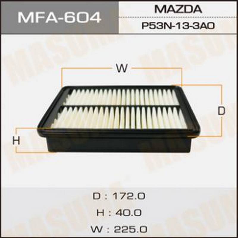 ФИЛЬТРЫ Воздушный фильтр MASUMA MFA-604