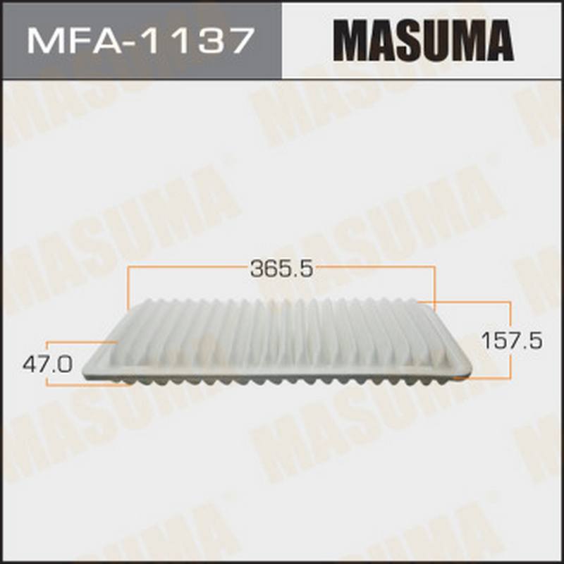ФИЛЬТРЫ Воздушный фильтр MASUMA MFA-1137