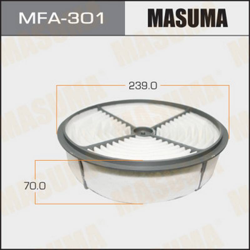 ФИЛЬТРЫ Воздушный фильтр MASUMA MFA-301
