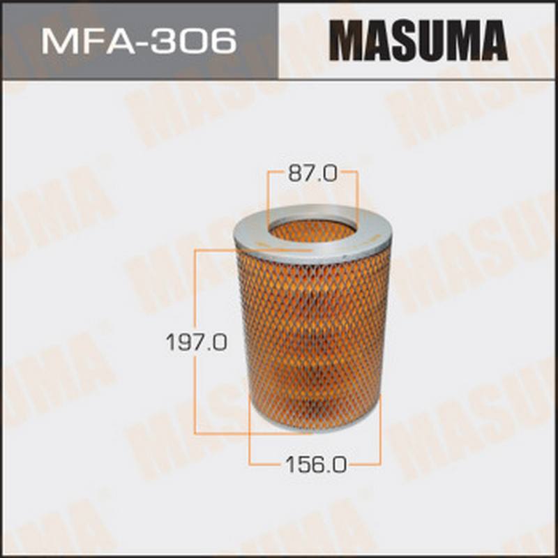 ФИЛЬТРЫ Фильтр воздушный Masuma MFA-306