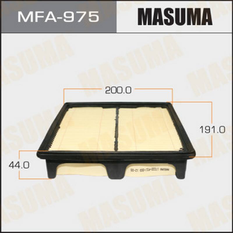 ФИЛЬТРЫ Воздушный фильтр MASUMA MFA-975