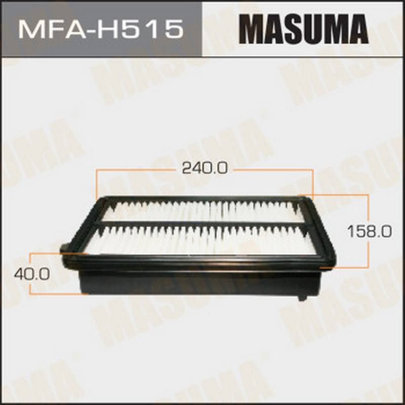 ФИЛЬТРЫ Воздушный фильтр MASUMA MFA-H515 