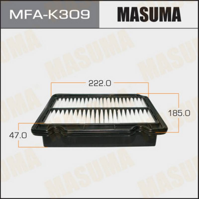 ФИЛЬТРЫ Воздушный фильтр Masuma MFA-K309