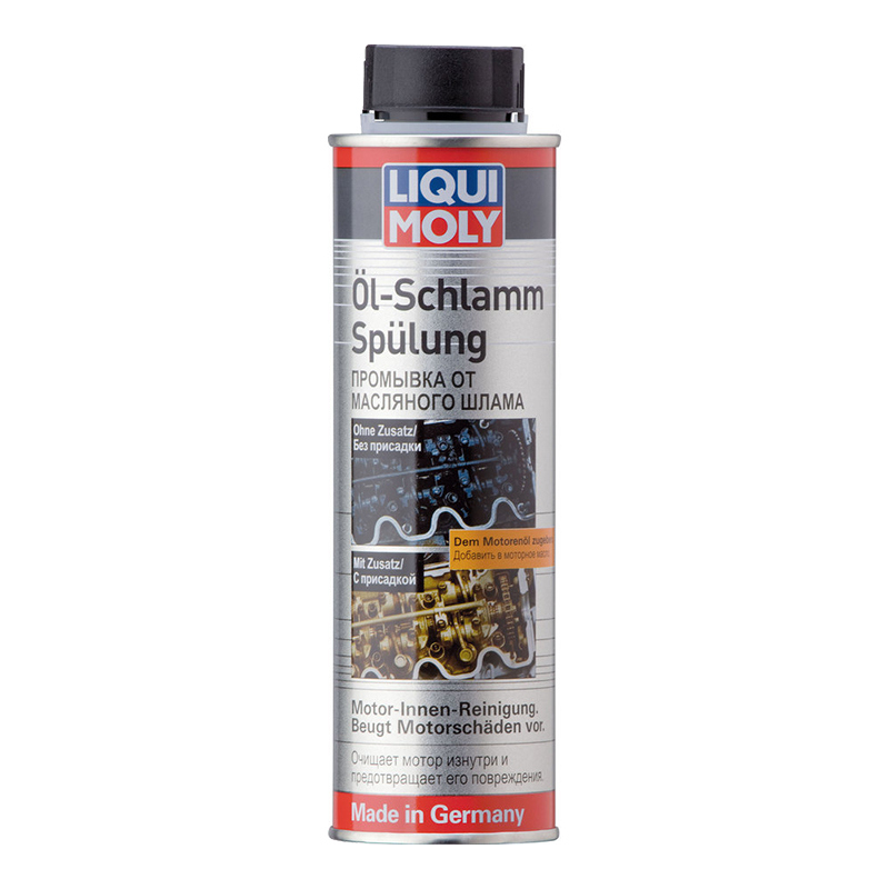 Присадки / Автохимия Долговременная промывка масляной системы Liqui Moly Oil-Schlamm-Spulung 0,3л