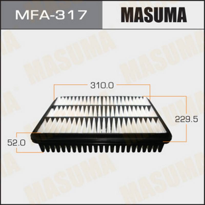 ФИЛЬТРЫ Воздушный фильтр MASUMA MFA-317