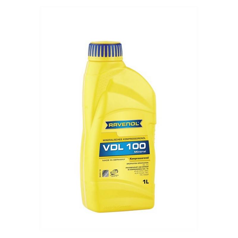 АВТОМАСЛА Компрессорное масло RAVENOL Komressorenoel VDL 100 1л