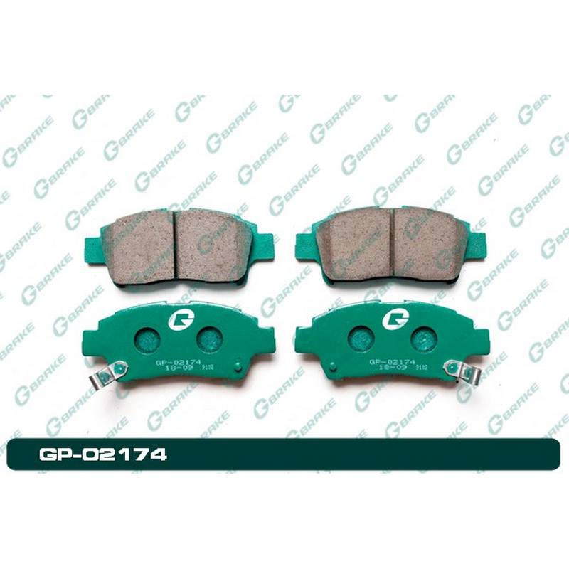 Колодки Колодки тормозные G-Brake GP-02174