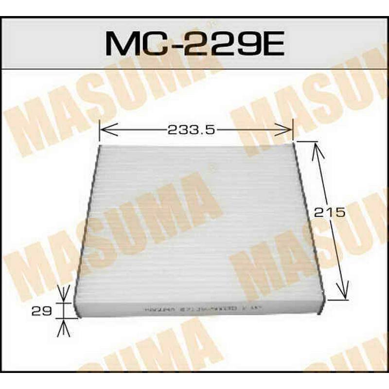 ФИЛЬТРЫ Фильтр салонный MASUMA MC- 229E