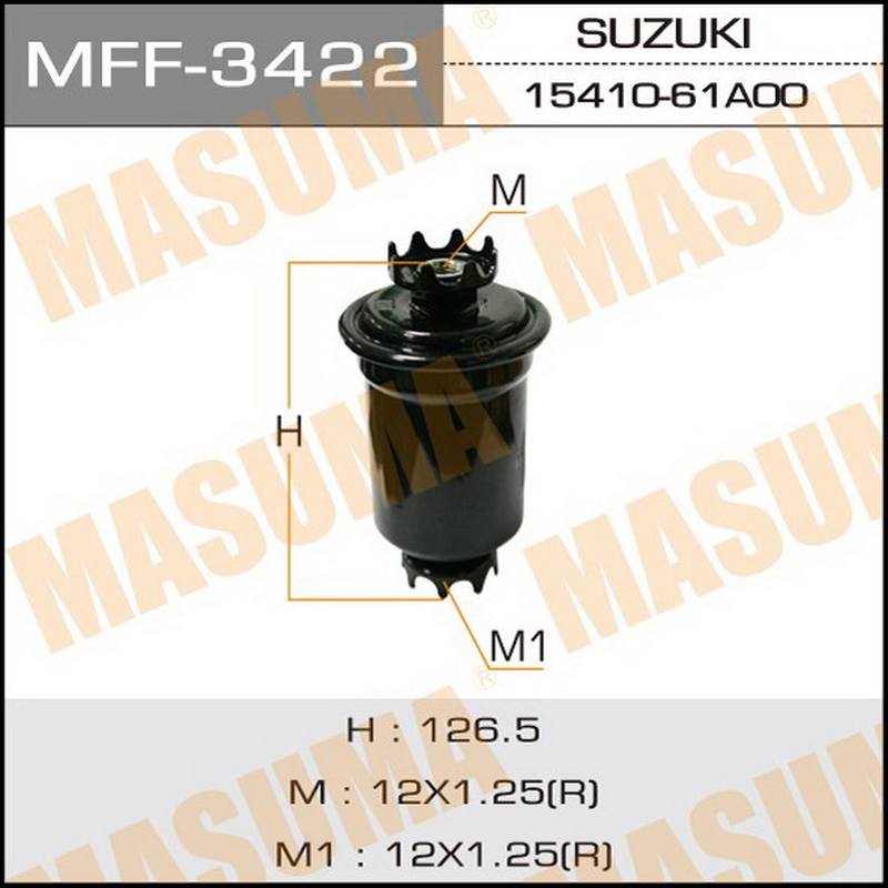 ФИЛЬТРЫ Фильтр топливный MASUMA MFF-3422 / FC-411