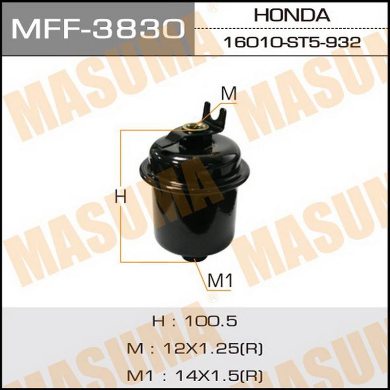 ФИЛЬТРЫ Фильтр топливный MASUMA MFF-3830