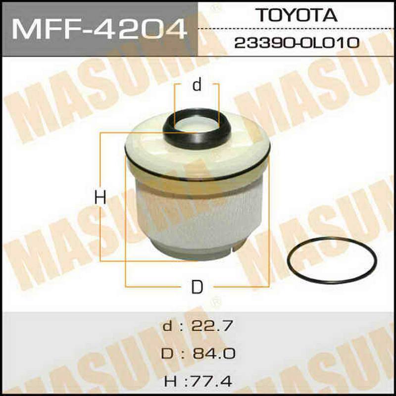 ФИЛЬТРЫ Фильтр топливный в бак MASUMA MFF-4204 F-193