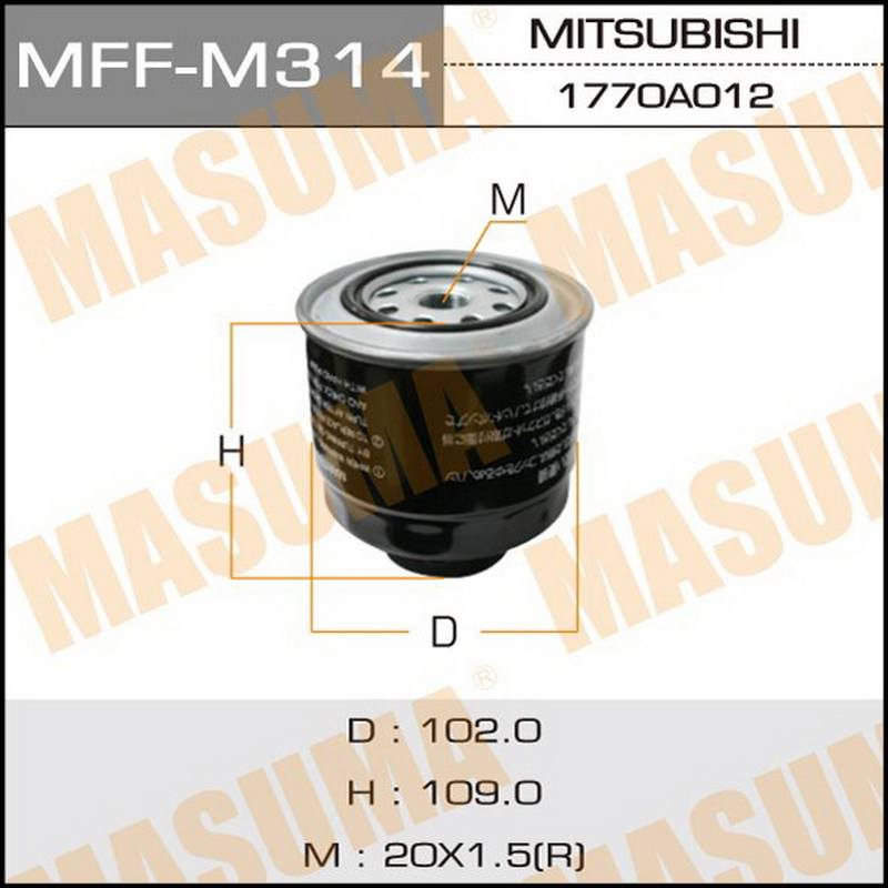 ФИЛЬТРЫ Фильтр топливный в бак Masuma MFF-M314