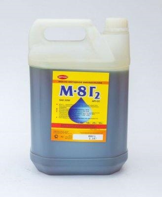 АВТОМАСЛА Моторное масло М-8Г2 (к) SAE 20W, CC 5л. (3, 91кг.)