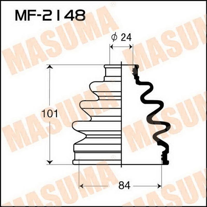 ЗАПЧАСТИ Пыльник привода Masuma MF-2148