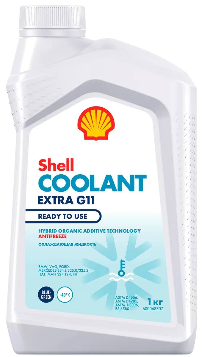 Тосол, антифриз Антифриз Shell Coolant Extra G11 1л