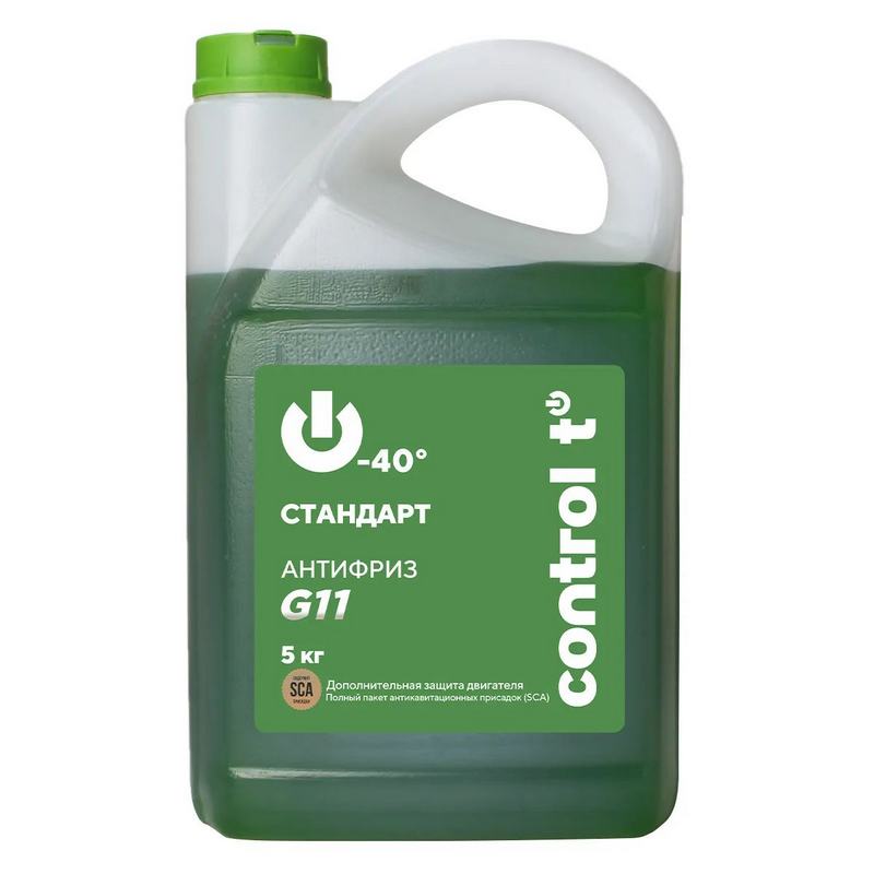 Тосол, антифриз Антифриз Control T G11 зелёный 5 кг 