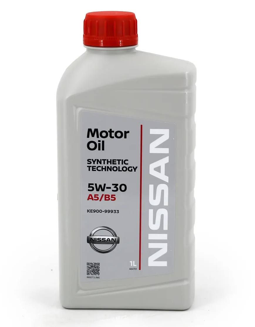 АВТОМАСЛА Моторное масло Nissan 5w30 Fully Synthetic A5/B5 EU 1л