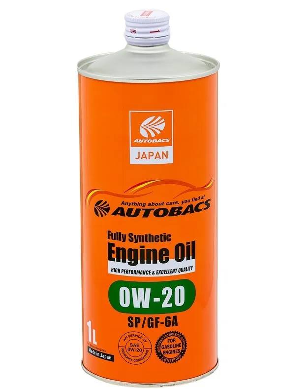 АВТОМАСЛА Моторное масло AUTOBACS ENGINE OIL FS 0W20 SP/GF-6A 1л.Япония