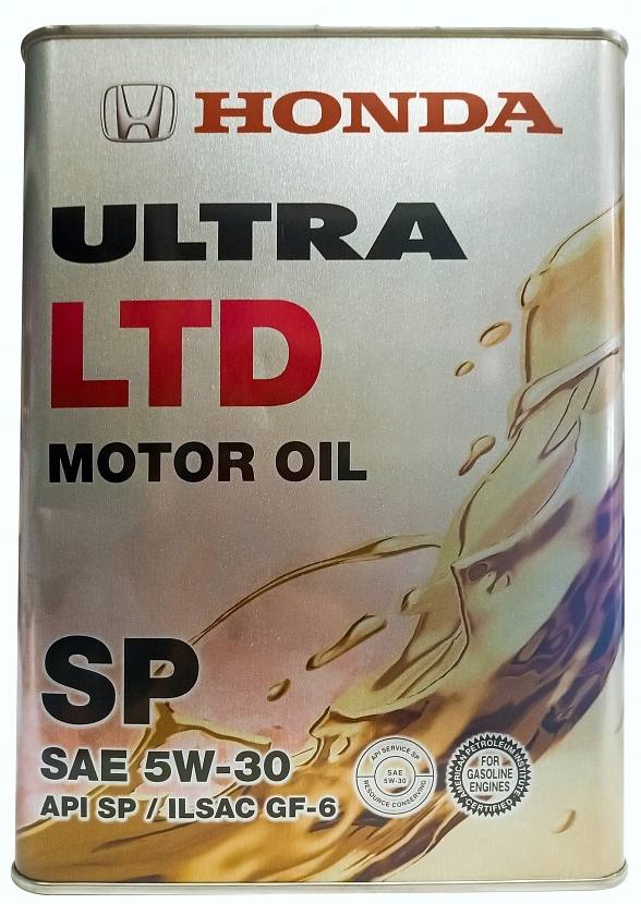 АВТОМАСЛА Моторное масло Honda Ultra LTD SP 5W30 4л.