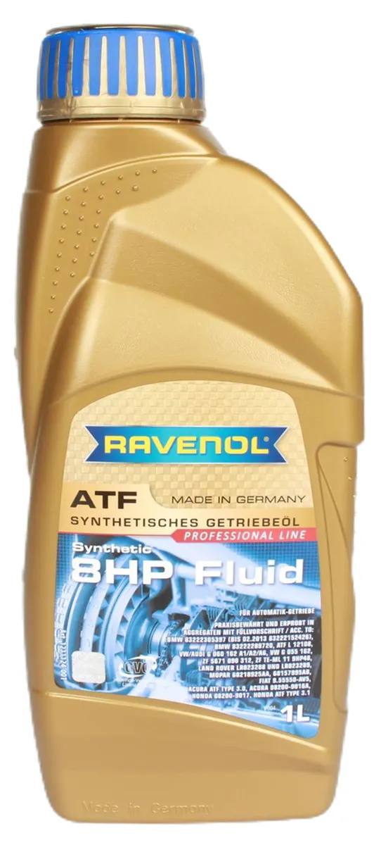 АВТОМАСЛА Масло трансмиссионное RAVENOL ATF 8HP Fluid 1л.