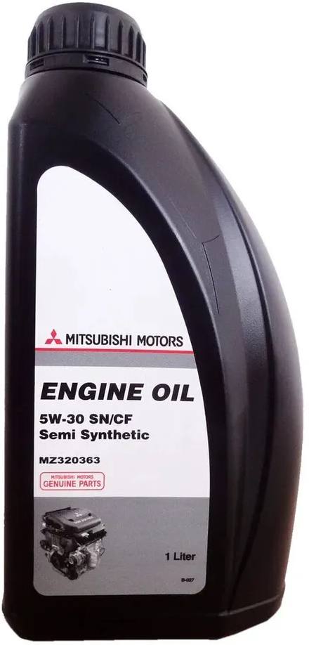 АВТОМАСЛА Масло моторное полусинтетическое Mitsubishi ENGINE OIL 5W-30 1л