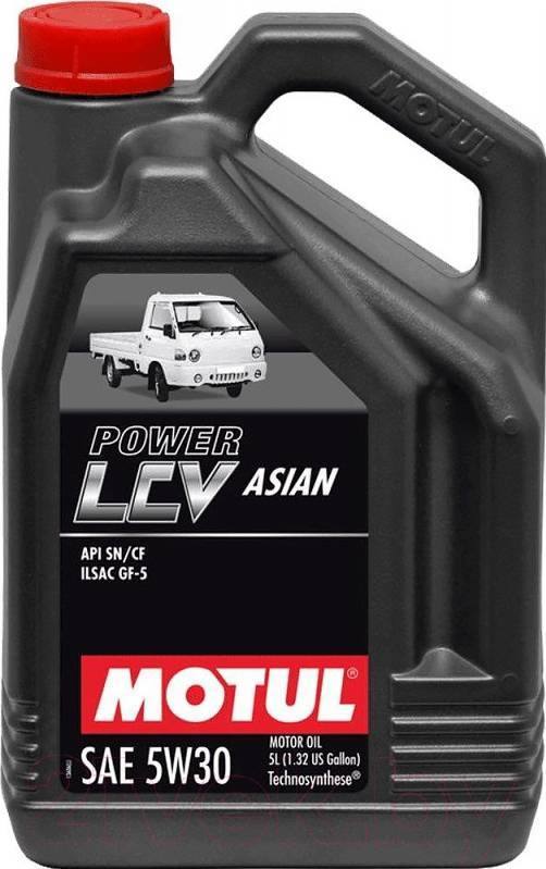 АВТОМАСЛА Моторное масло Motul Power LCV Asian 5w30 5л