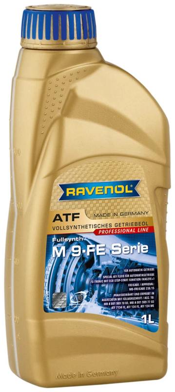 АВТОМАСЛА Масло трансмиссионное синтетическое Ravenol ATF M 9FE-Serie 1л