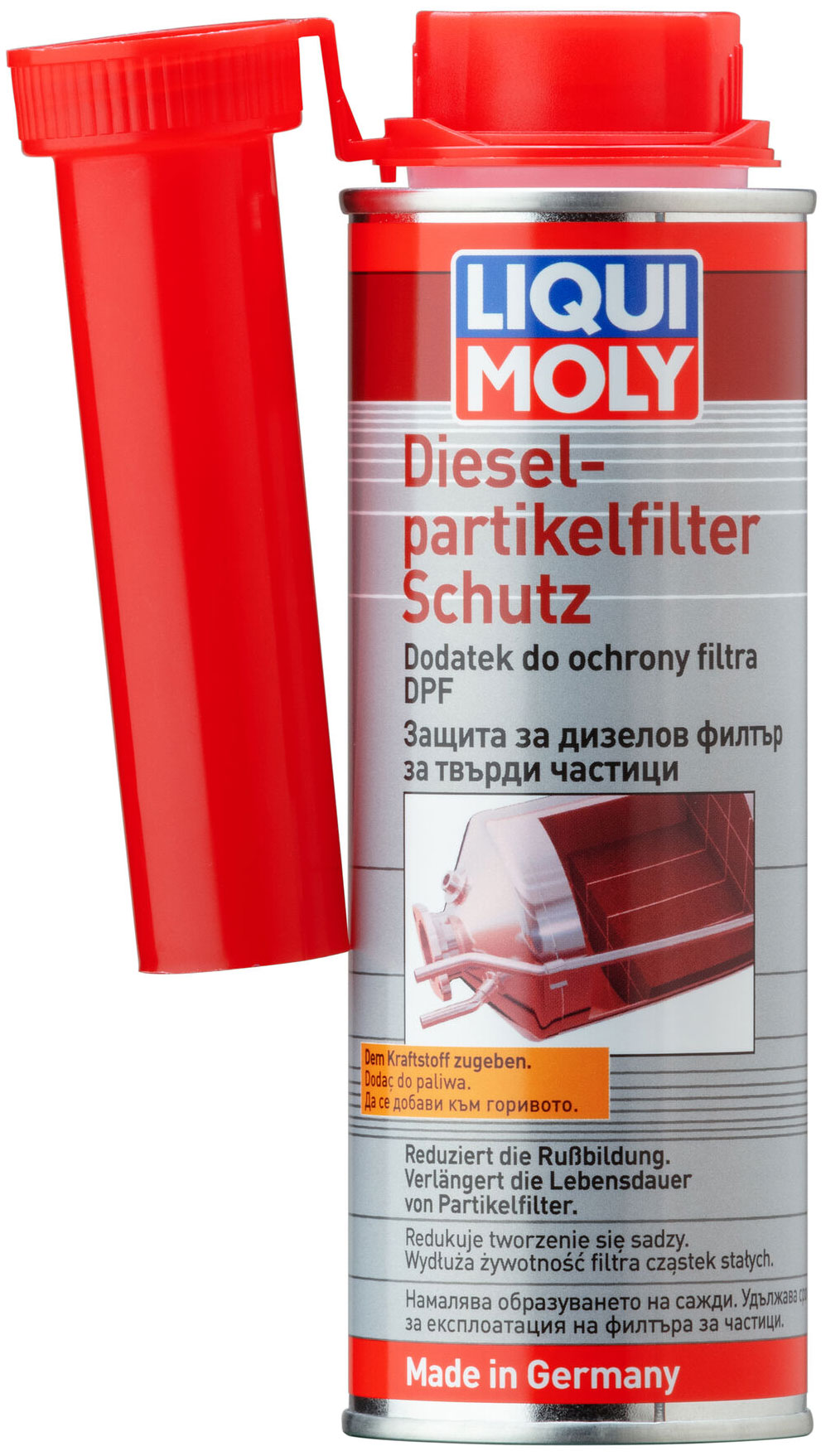 Присадки / Автохимия Liqui Moly Присадка для очистки сажевого фильтра Diesel Partikelfilter Schutz 0,25л