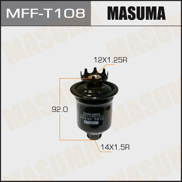 ФИЛЬТРЫ Фильтр топливный MASUMA MFF-T108