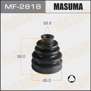 ЗАПЧАСТИ Пыльник привода Masuma MF-2818