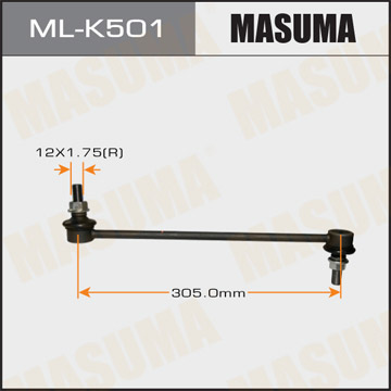 ЗАПЧАСТИ Стойка (линк) стабилизатора Masuma, ML-K501