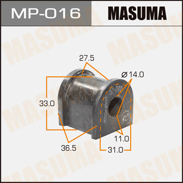 ЗАПЧАСТИ Втулка стабилизатора Masuma MP-016