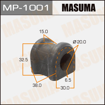 ЗАПЧАСТИ Втулка стабилизатора Masuma MP-1001