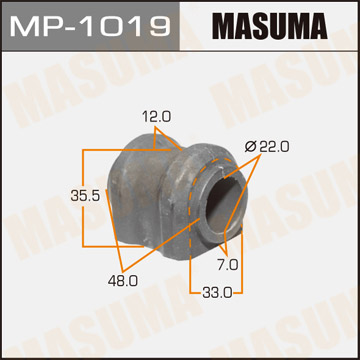ЗАПЧАСТИ Втулка стабилизатора Masuma MP-1019