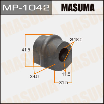 ЗАПЧАСТИ Втулка стабилизатора Masuma MP-1042