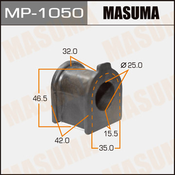 ЗАПЧАСТИ Втулка стабилизатора Masuma MP-1050