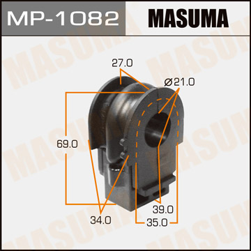 ЗАПЧАСТИ Втулка стабилизатора Masuma MP-1082