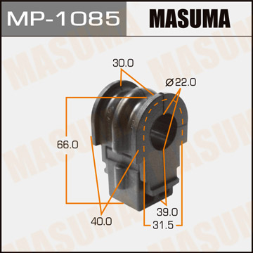 ЗАПЧАСТИ Втулка стабилизатора MASUMA MP-1085