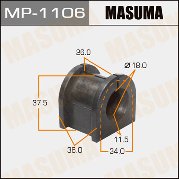 ЗАПЧАСТИ Втулка стабилизатора Masuma MP-1106