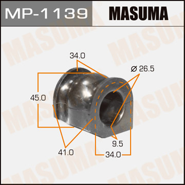 ЗАПЧАСТИ Втулка стабилизатора Masuma MP-1139