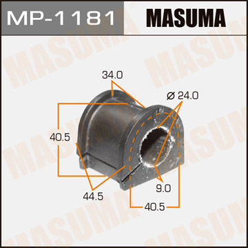 ЗАПЧАСТИ Втулка стабилизатора MASUMA MP-1181