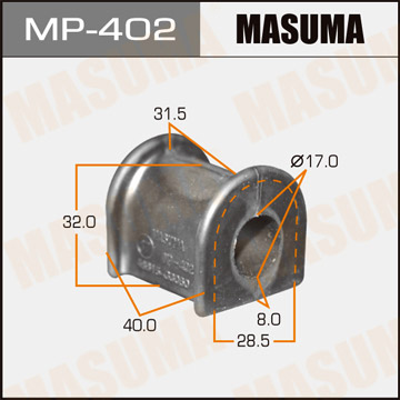 ЗАПЧАСТИ Втулка стабилизатора Masuma MP-402